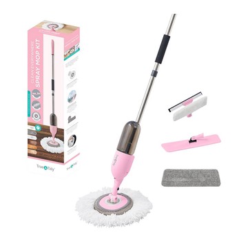True & Tidy SPRAY-360 Clean Everywhere Spray Mop Kit
