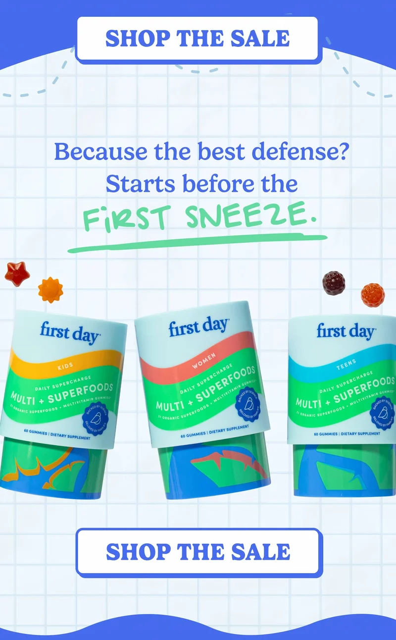 Because the best defense startes before the first sneeze!