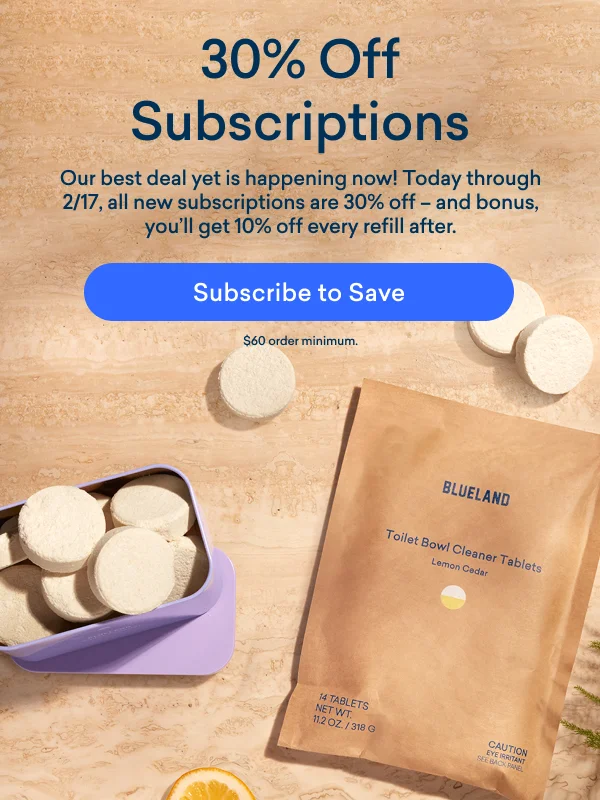 For a limited time only: Our subscriptions are 30% off!