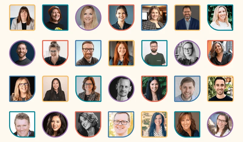 Headshots of this 
year's Litmus Live speakers