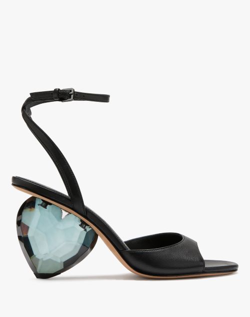 Heart Heel Sandals