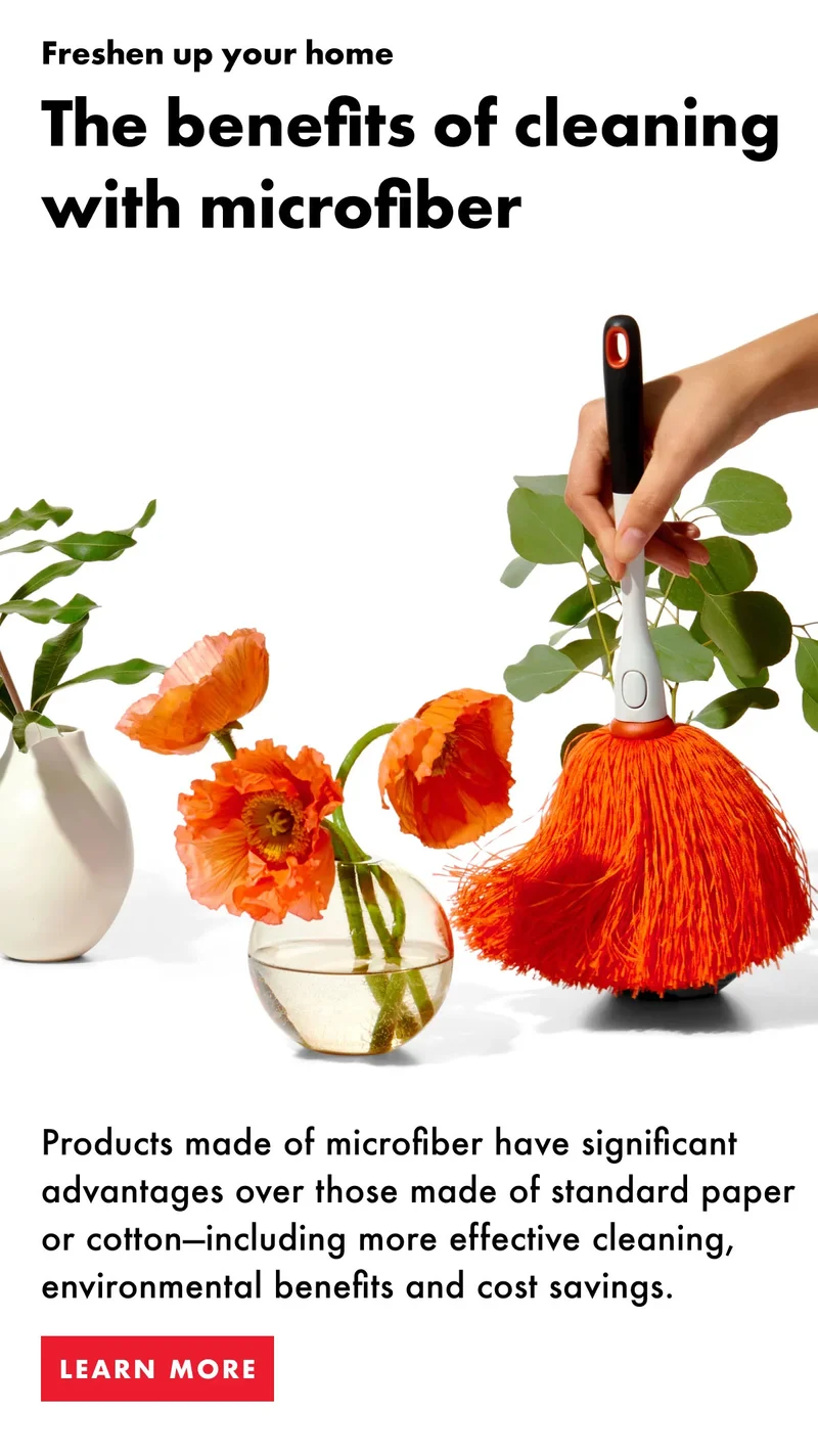 The benefits of cleaning with microfiber | Learn More