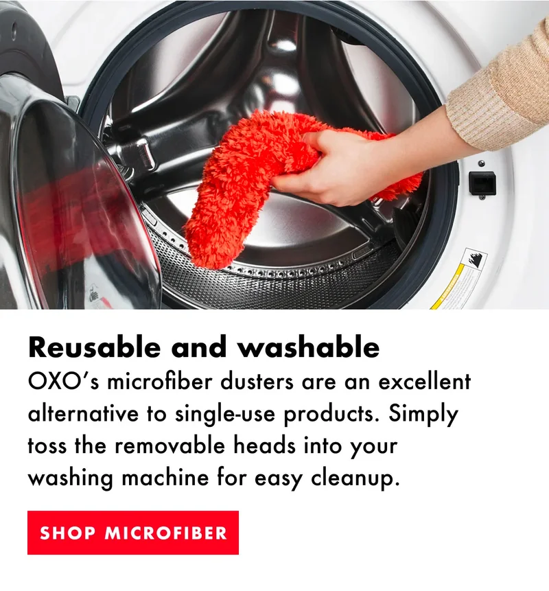 Reusable and washable | Shop Microfiber
