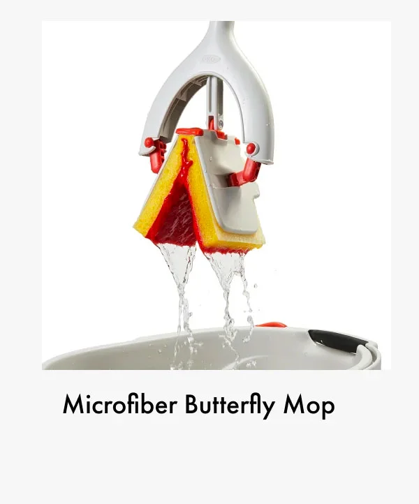 Microfiber Butterfly Mop