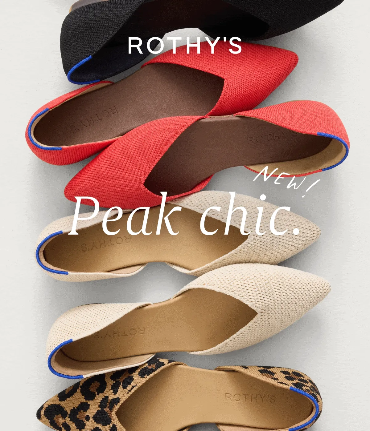 NEW! Peak chic.