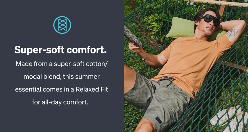 Super-soft comfort.