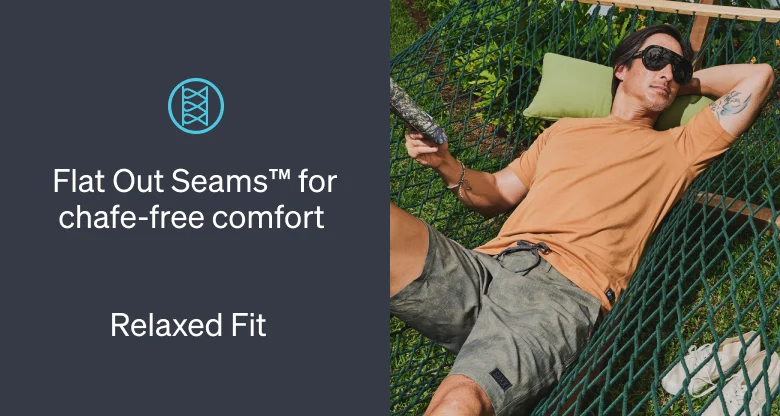 Flat Out Seams™ for chafe-free comfort