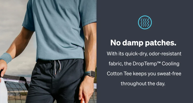 No damp patches.