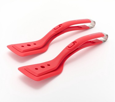Prepology S/2 Silicone Locking Spatula Tongs