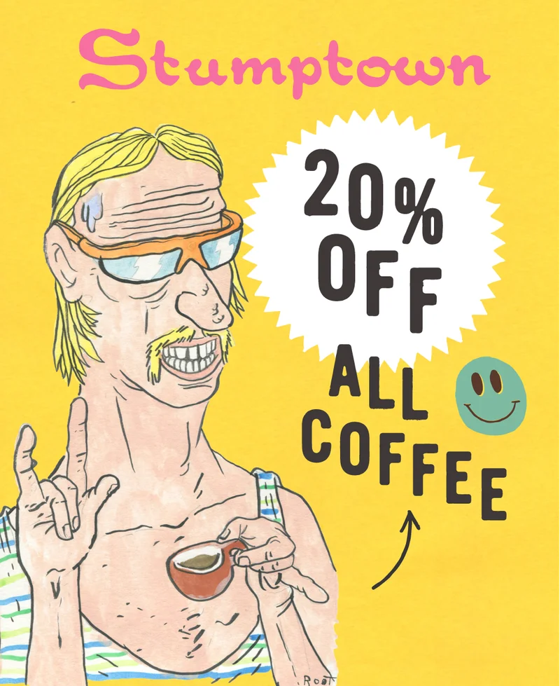 Stumptown Summer Sale - Take 20% off all coffee with code discount code