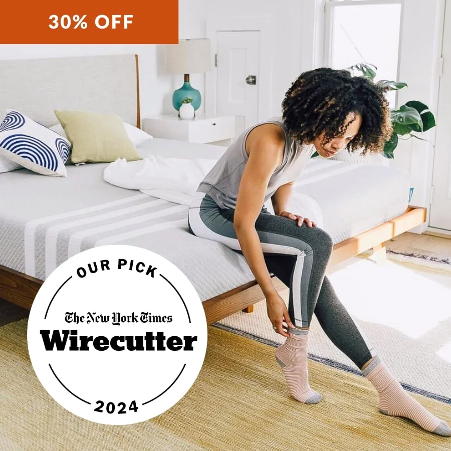 30% off mattresses + FREE sleep bundle