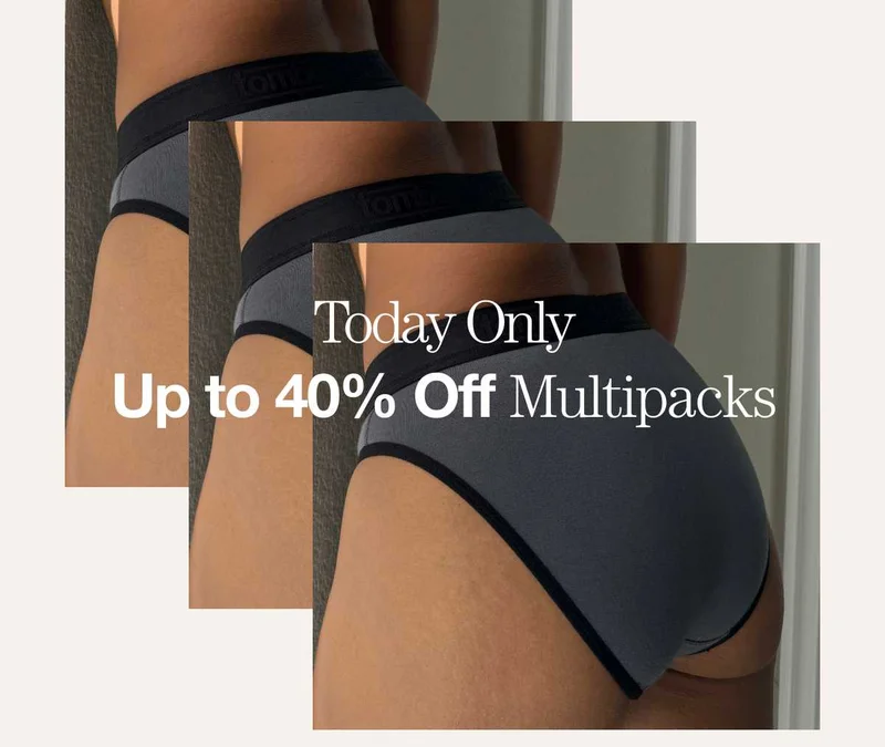 Up to 40% Off Multipacks