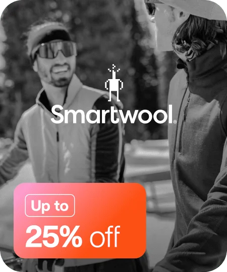 Up to 25% on Smartwool