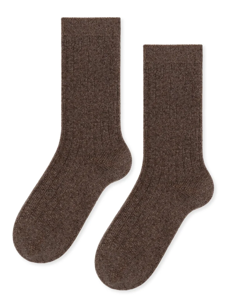 Image of Italia Cashmere Cozy Rib Crew