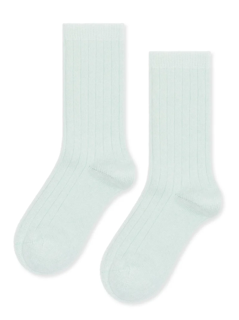 Image of Italia Cashmere Cozy Rib Crew