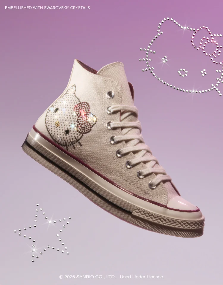 Shop Converse X Hello Kitty And Friends