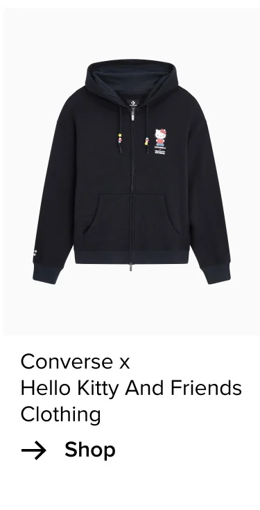 Shop Converse X Hello Kitty And Friends Clothing
