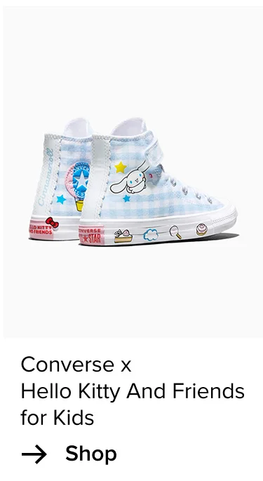 Shop Converse x Hello Kitty And Friends for Kids