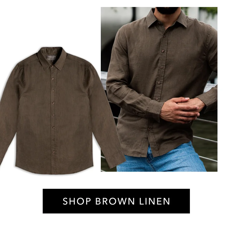 Shop Brown Linen