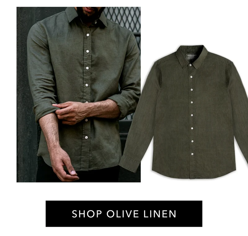 Shop Olive Linen