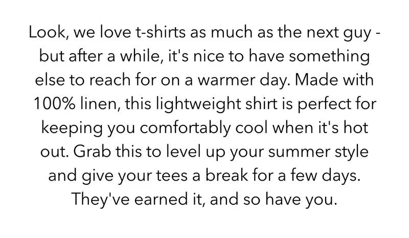Grab these linen shirts to level up your summer style.