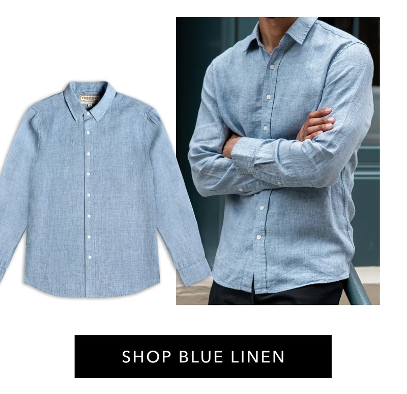 Shop Blue Linen