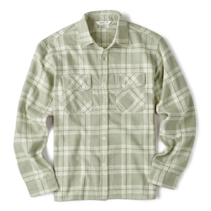 Image of Crosscut Flannel Shirt