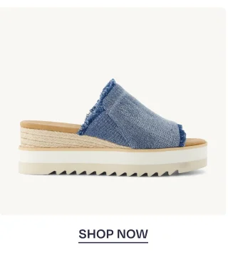 Diana Mule Wedge Sandal