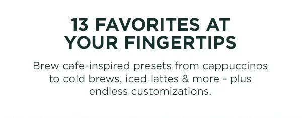 13 favorites at our fingertips
