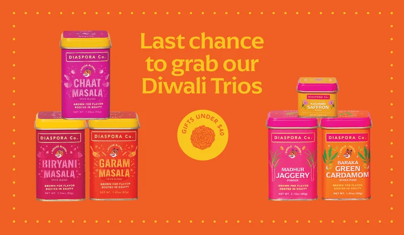 Last chance to grab our Diwali Trios