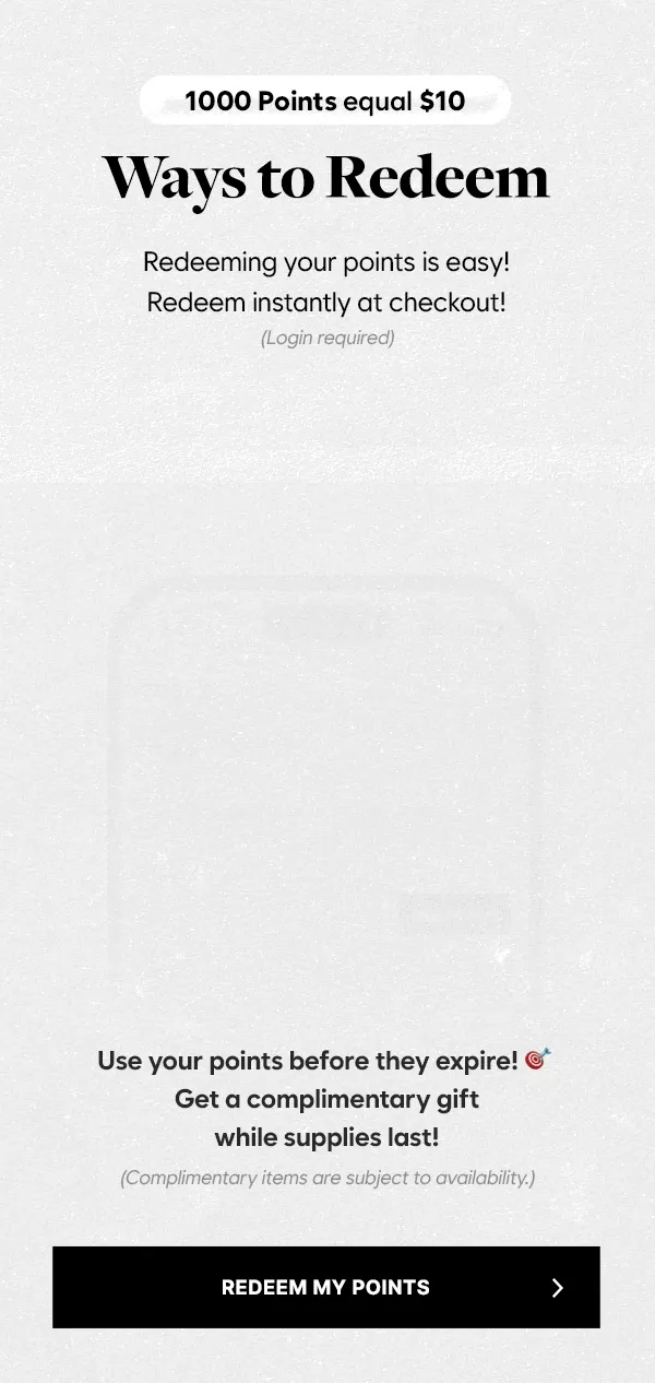 redeem my points