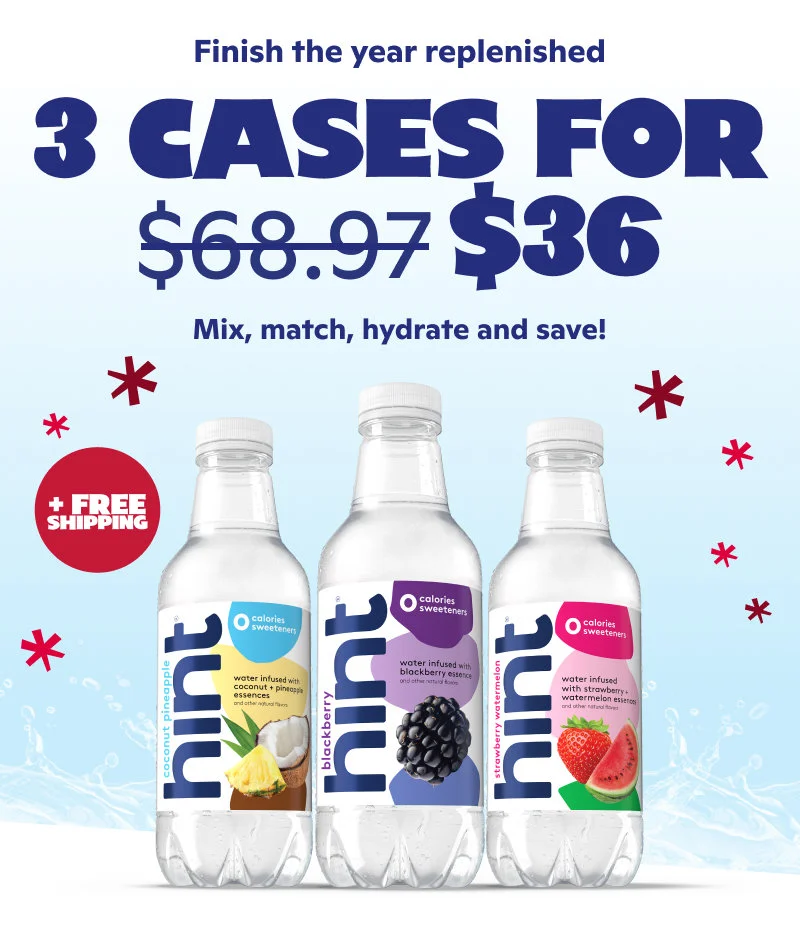 3 cases for $36 + free shipping