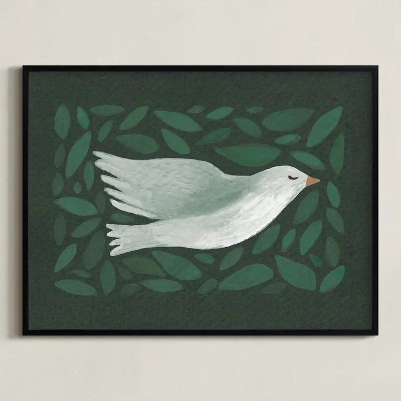 Peace To You Open Edition Fine Art Print by Amy Kross | Minted