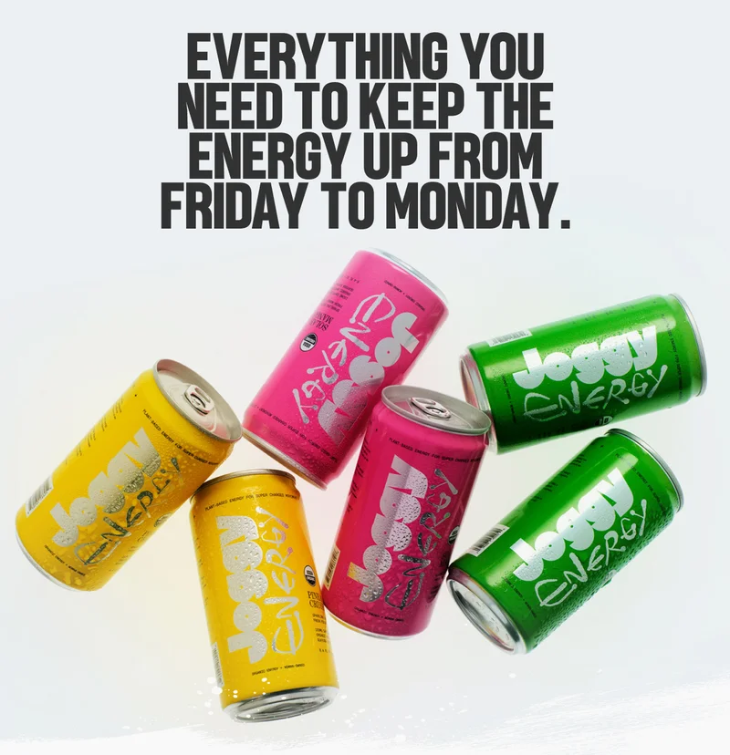 Everything you need to keep the energy up from Friday to Monday.