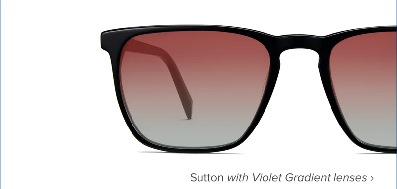 Sutton with Violet Gradient lenses