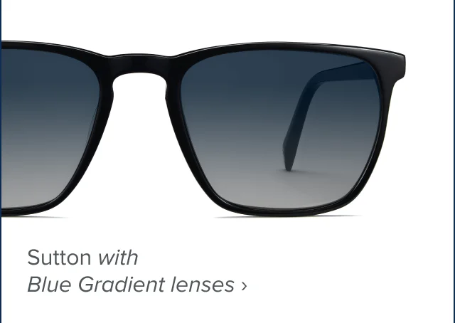 Sutton with Blue Gradient lenses