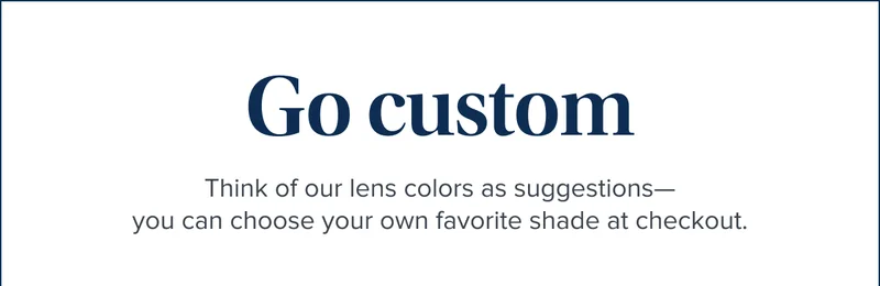 Go custom