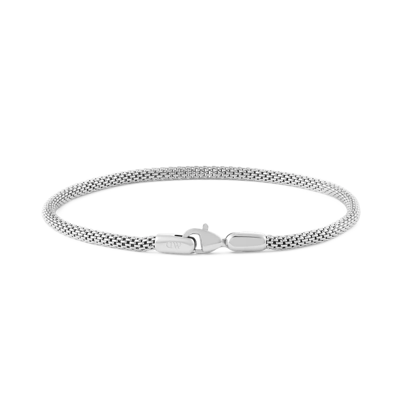 Image of Tide Mesh Bracelet Sterling 2.8