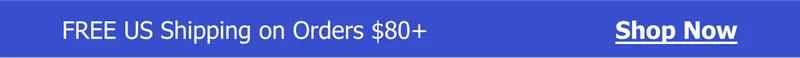 FREE US Shipping on Orders $80+