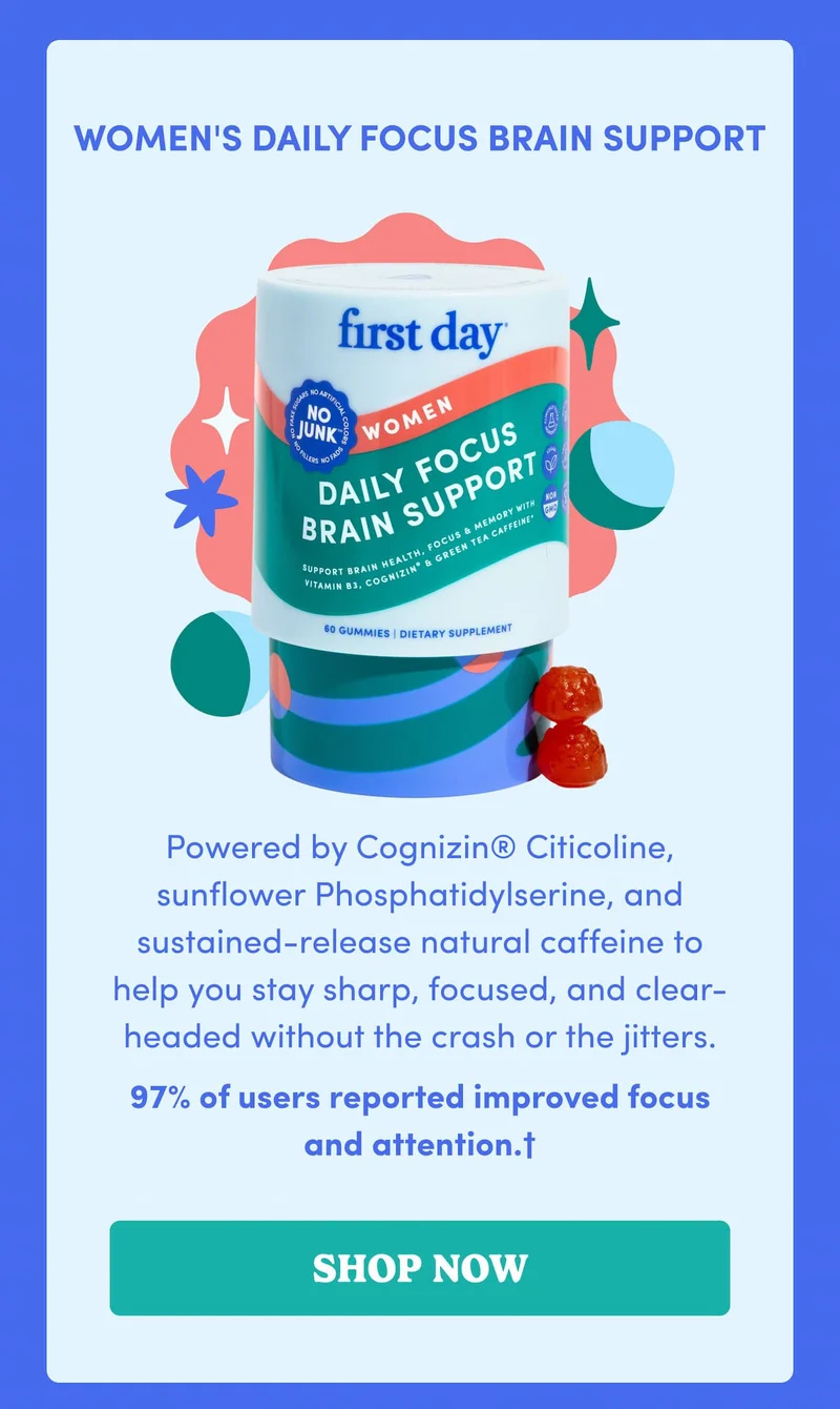 Women's Daily Focus Brain Support