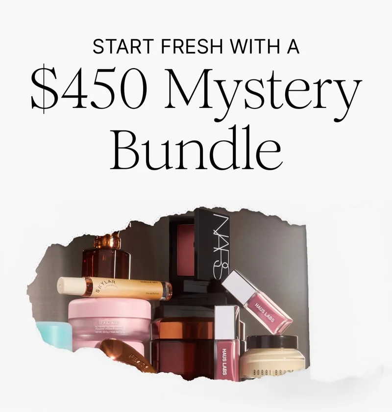 START FRESH WITH A $450 Mystery Bundle