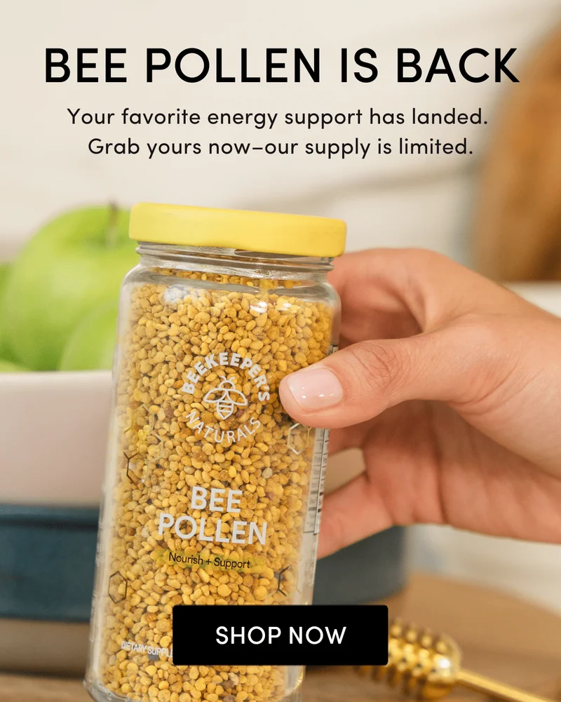 Bee Pollen is Back in Stock