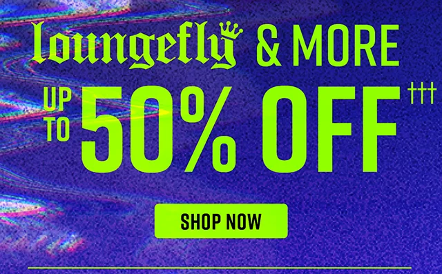 Loungefly and More Up to 50% Off Shop Now