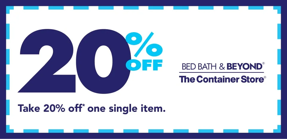 20% Off A Single Item