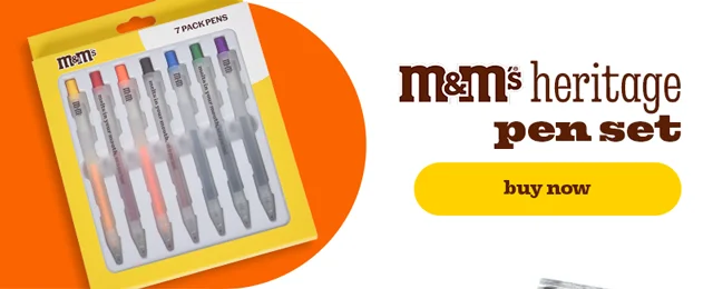 M&M'S HERITAGE PEN SET