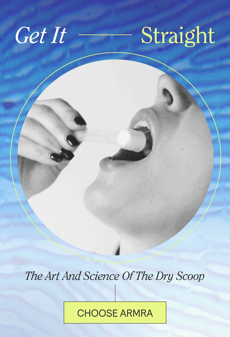 Get It Straight. The Art And Science Of The Dry Scoop