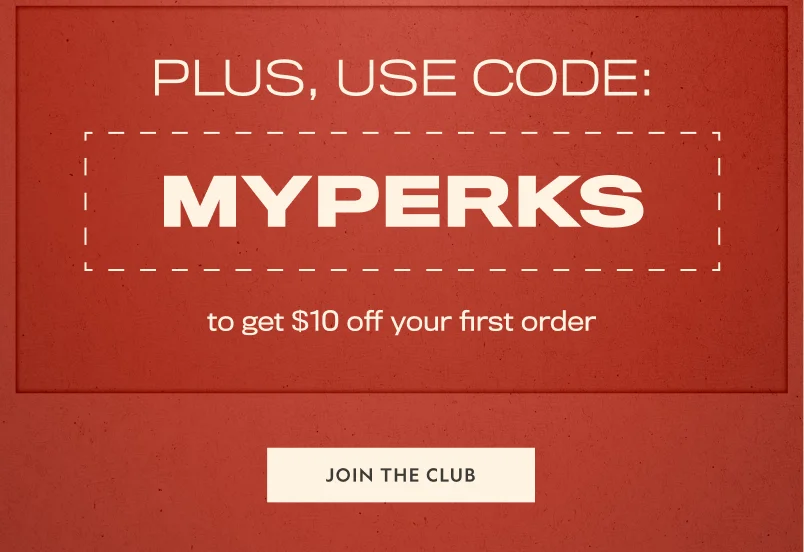 Use Code: MYPERKS