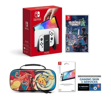 Nintendo Switch OLED 64GB Console with Pokemon Legends: Z-A