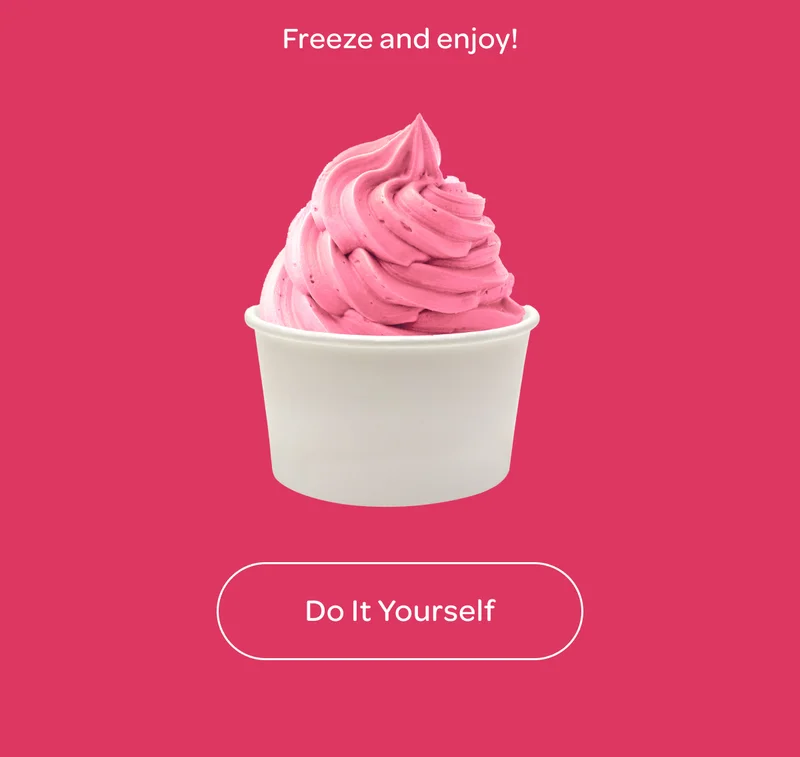 Mix 1½ cup of yogurt and steeped tea. - Freeze and enjoy! - Do it Yourself