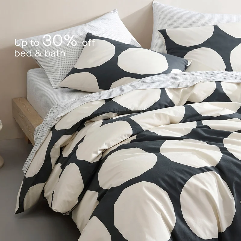 Bath and bedding sale up to 30% off